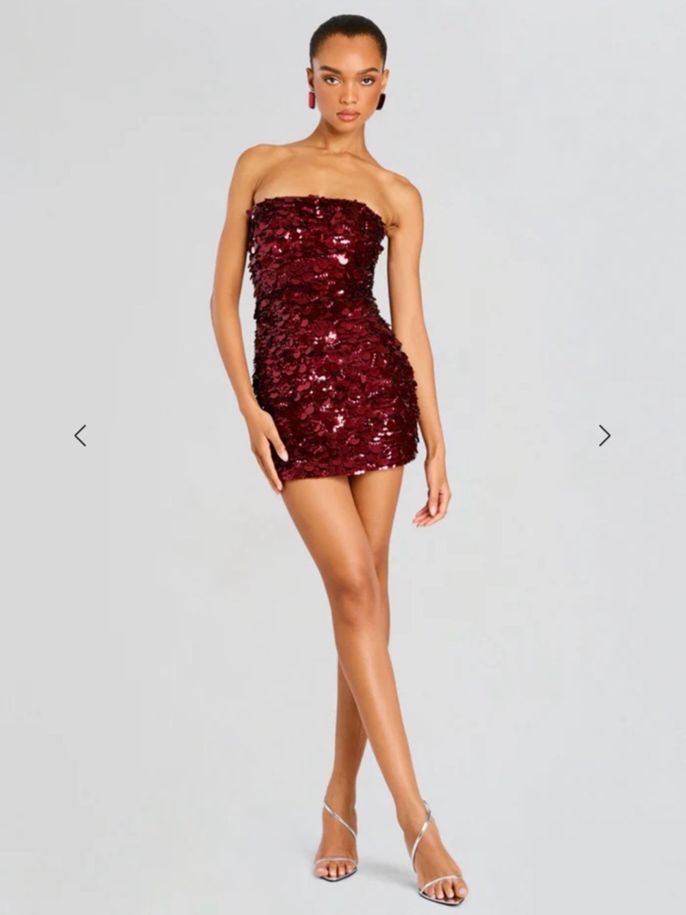 Retrofete Nolia Embellished Sequins dress